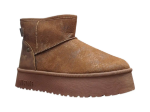 Obrázok z Mustang 15M0202005 Dámske zimné členkové topánky cognac