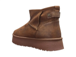 Obrázok z Mustang 15M0202005 Dámske zimné členkové topánky cognac