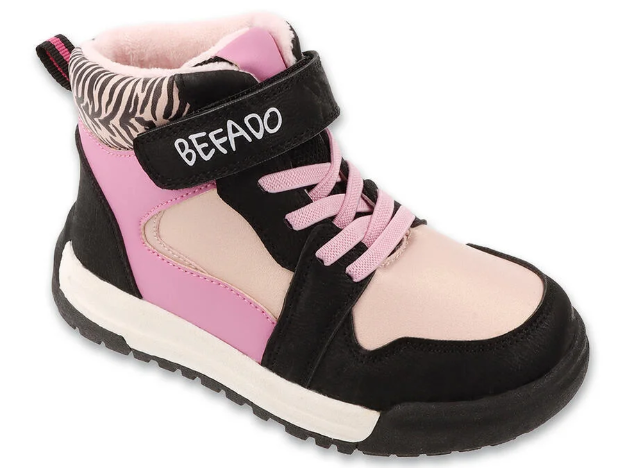 Obrázok z BEFADO 169X062 podzimní boty ANIMAL růžové