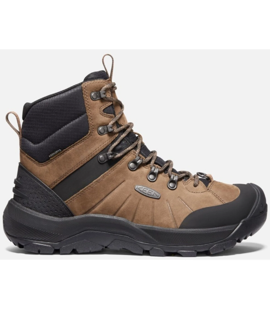 Obrázok z KEEN Revel IV Mid Polar M Pánske zimné trekové topánky dark earth/caramel cafe
