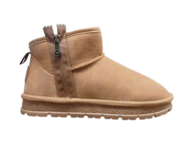 Obrázok z Mustang 36M0152004 Dámska zimná členková obuv camel