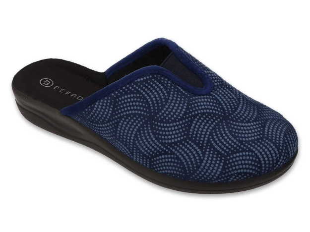 Obrázok z BEFADO 551D019 papuče HOME GO modré