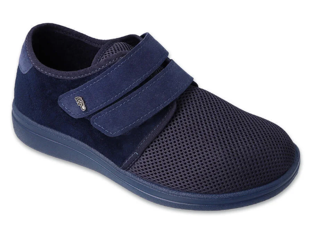 Obrázok z BEFADO 074M002 Dr ORTO modré nízke 2 suché zipsy