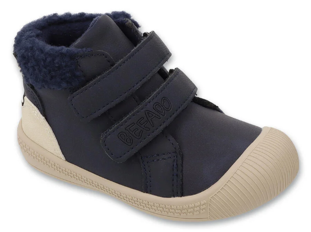 Obrázok z BEFADO 006P002 zimné BAREFOOT FOXY tmavo modré