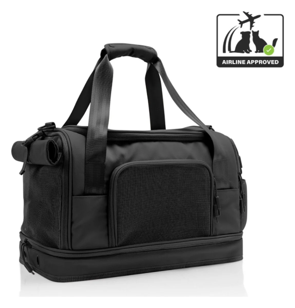 Obrázok z Heys Pawsenger Pet Carrier Black 31 L